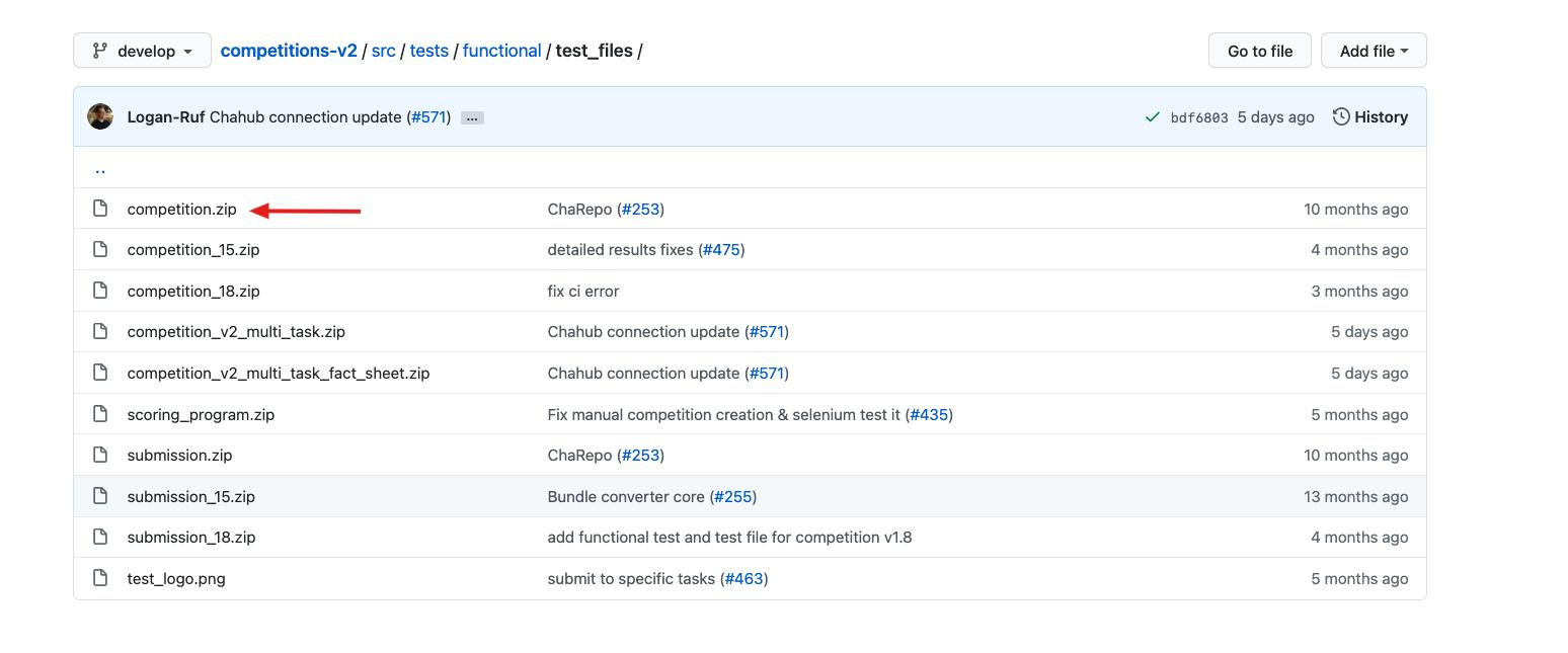 Advanced Tutorial - Codabench Wiki