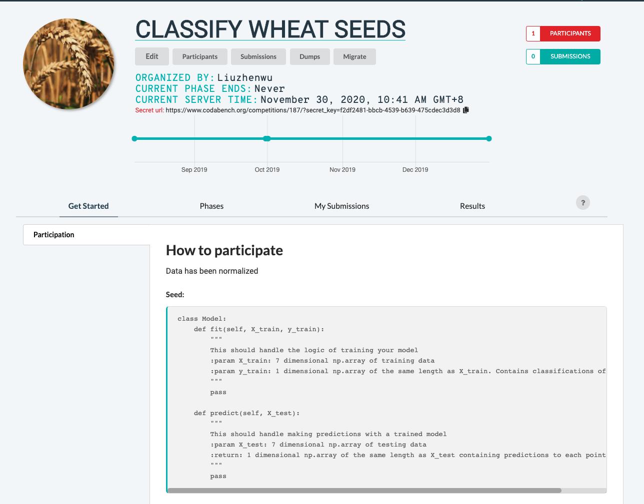 Advanced Tutorial - Codabench Wiki