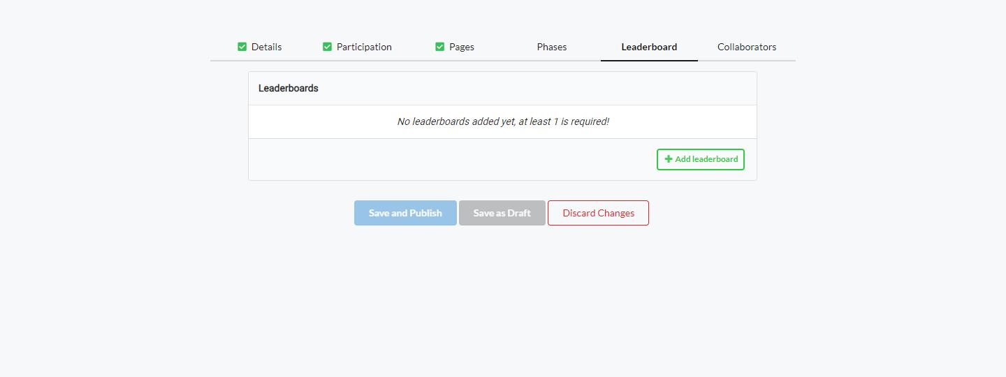 Competition Creation Form - Codabench Docs