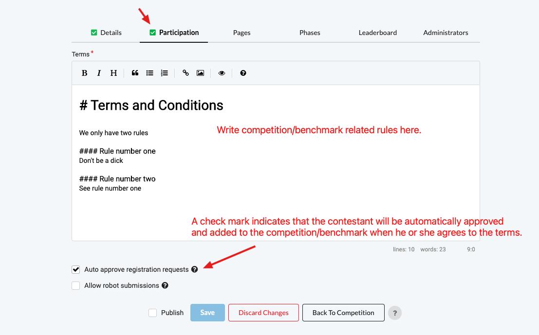 Advanced Tutorial - Codabench Docs